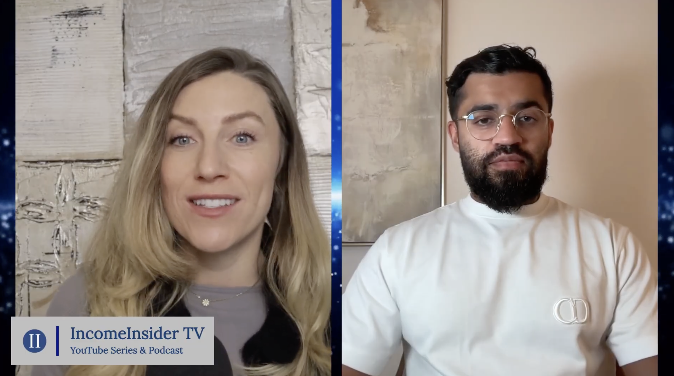 Tan Gera and Sam Laliberte Sam Laliberte and Tan Gera on IncomeInsider TV